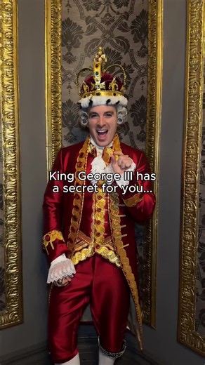 But he will send a fully armed battalion. #Hamilton #KingGeorgeIII #Broadway #Musical #Theatre