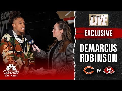 Demarcus Robinson analyzes 49ers' offense's recent form after wild win vs. Bears | NBC Sports BA