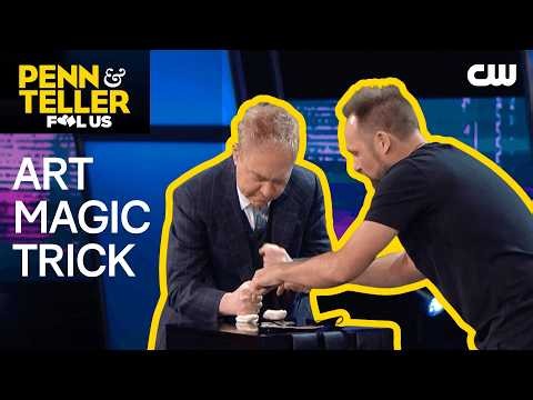 Magician Performs Art Magic Trick | Penn & Teller: Fool Us | The CW