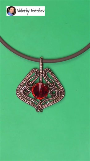 Handmade wire jewelry Valeriy Vorobev Free wire wrapped jewelry step by step tutorials for beginners