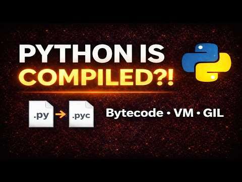 How Python Really Executes Your Code (Bytecode, VM, GIL & Why Python Is “Slow”)