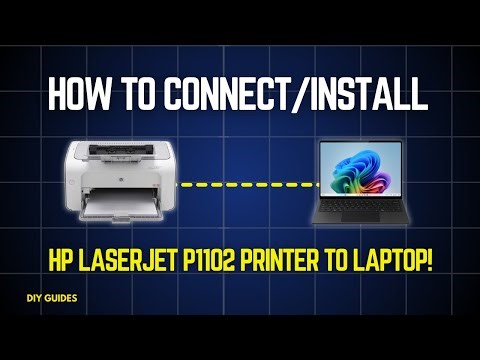 How To Connect/install HP LaserJet P1102 Printer | Full Driver Setup and USB Wireless Guide IN 2026!