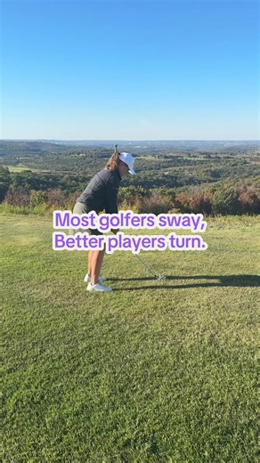 Are you swaying in your backswing? 👀⛳️ If your hips slide instead of rotate, you can lose your center and struggle with consistent contact. Try this simple drill 👇 Place a second club against your trail hip and make backswings, allowing the club to drop behind you as you turn. ✅ Stay centered ✅ Improve rotation ✅ Strike it more consistently 📌 Save this drill for your next range session! Do you struggle more with sway or reverse pivot? Let me know below! 👇 #GolfTips #GolfDrills #GolfSwing #Go