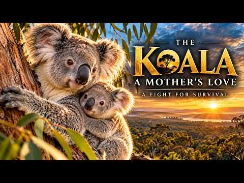 Baby Koala's Journey to Survival | A Mother's Love in the Wild | Wildlife Documentary Copy Title
