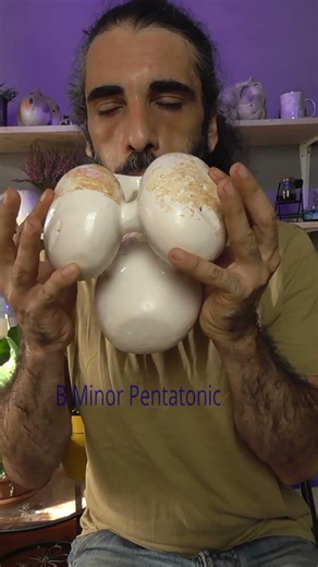 This Ocarina Sounds Ancient... 🔥 #shorts, #ocarina, #tripleocarina, #ceramicocarina