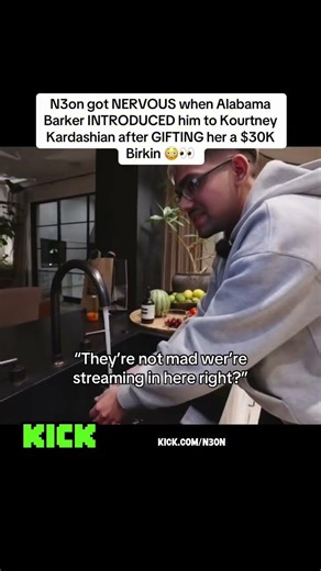 ALABAMA BARKER INTRODUCES N3ON TO KOURTNEY KARDASHIAN 😳👀