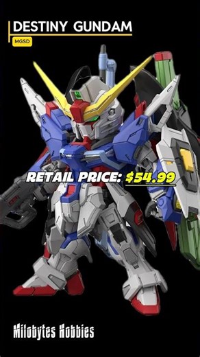 MGSD Destiny Gundam #gunpla #gundam