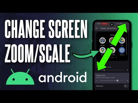 How to Change Screen Zoom/Scale on Android Phone