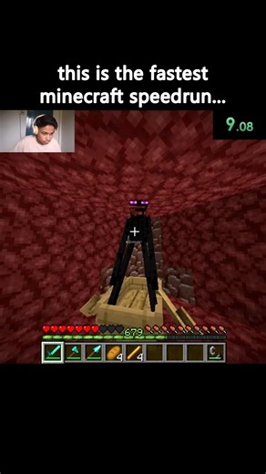 Fastest Minecraft Speedrun Ever?