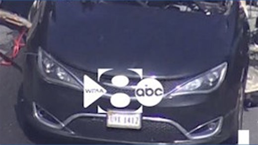 Car explodes at intersection in Virginia