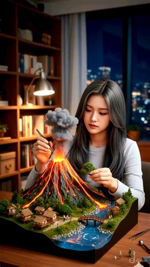 Making a Real Erupting Volcano at Home! 🌋🔥