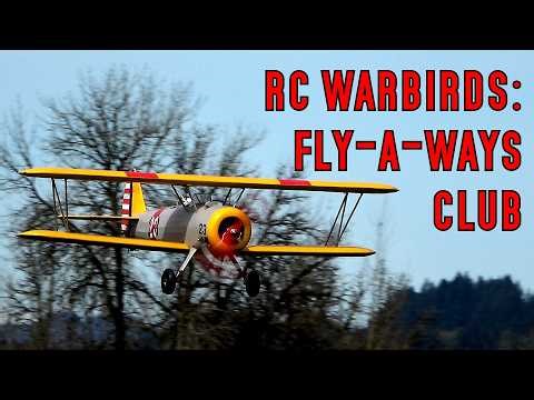 RC aircraft warbird A6M Zero L-19 Stearman Fly-A-Ways Oregon 22 March 26 3D F-16 maiden Airailimages