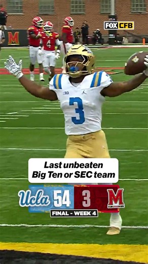 How long can UCLA stay undefeated? 🐻 #UCLA #CFB #Bruins #Football