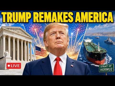 🔴 America Turns 250 — The Court Reshapes the Presidency as Iran Holds, LIVE Q&A