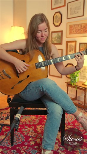 A One-of-a-Kind Jazz Guitar From 1953 👀🎸 Edgar Mönch 1953 @KarlijnLangendijk