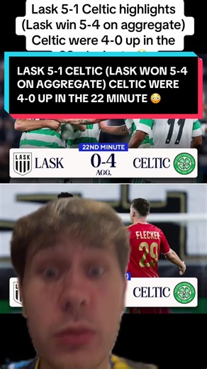 Lask 5-1 Celtic highlights – Lask win 5-4 on aggregate