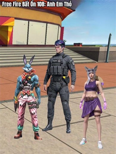 Chaotic Free Fire 108: The Rabbit Brothers #freefire #ffshorts #games #entertainment