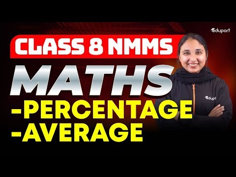 Nmms SAT | Maths | Percentage and Average | Eduport