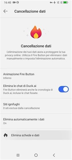 DuckDuckGo Android con blocco tracciamento è VPN