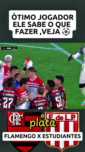 Flamengo x Estudiantes Mauro César highlights