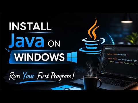Install Java on Windows 11 (2026) | Java JDK + IntelliJ IDEA Setup