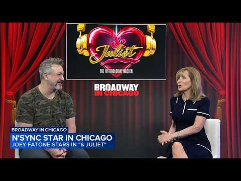 NSYNC star Joey Fatone stars in '& Juliet' in Chicago