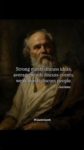 Strong Minds Discuss Ideas 🧠 | Socrates Wisdom #Socrates #Motivation #StoicWisdom #LifeLessons