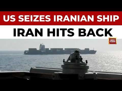 Breaking: US Marines Board Iranian Ship | Hormuz Tension Explodes | India Today News