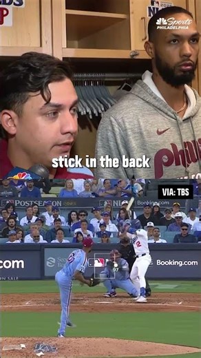 Cristopher Sánchez says the home plate umpire apologized for missing crucial strike call in Game 4 👀