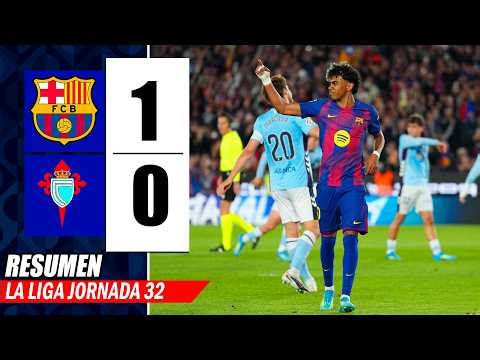 BARCELONA vs CELTA VIGO 1-0 | GOALS and MATCH HIGHLIGHTS | LA LIGA 2026