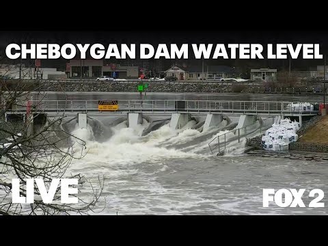 LIVE: Cheboygan dam update as water levels rise again