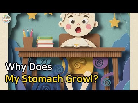 Curiosity Crew | Why does my stomach growl?