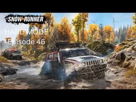 SNOWRUNNER | HARD MODE | RAW Gamplay | No Mic | Episode 46