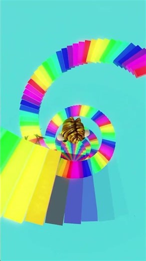 Bacon plays Infinite Rainbow Stairs Roblox 🥓🌈 #roblox #shorts