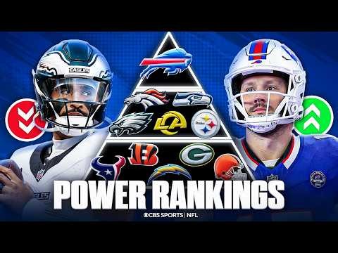 NFL Power Rankings WEEK 4 🚨: Bills claim No. 1 spot, Eagles fall out of Top 10 after blowout loss