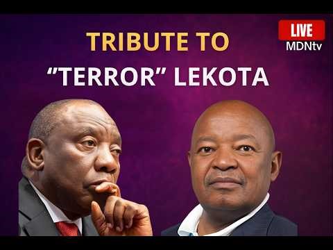 RAMAPHOSA PAYS TRIBUTE TO TERROR LEKOTA | FREEDOM DAY SPEECH IN BLOEMFONTEIN