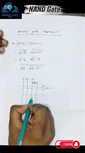 NAND Gate | Logic Gate | Boolean Algebra | HSC ICT #NANDGate
