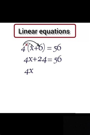Master Linear Equations in Minutes✨#math #linearequations#algebra#mathslearning #equations#learnmath