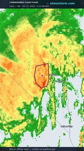 Considerable Flash Flood Warning — Las Vegas, NV