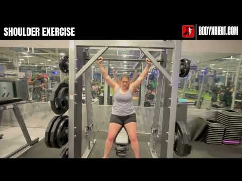 Bench Elevated Smith Machine Shoulder Press – Build Rounded Shoulders & Upper Body Strength