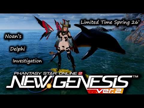 Pso2-NGS Limited-Time Spring 26' Event. Delphi Investigation EZ 200k Seasonal Points.