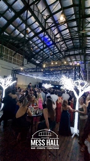 Perth Mess Hall on Instagram: "Your Business, Our Venue — A Perfect Match! 🥂 From team workshops to company celebrations, we offer stylish spaces with bars, sound systems & projectors — perfect for business functions. 📊✨ 📩 Enquire now: hello@perthmesshall.com.au"