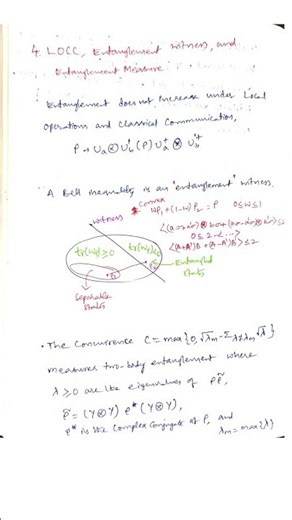 Entanglement Witness & Concurrence Quantum Entanglement Explained