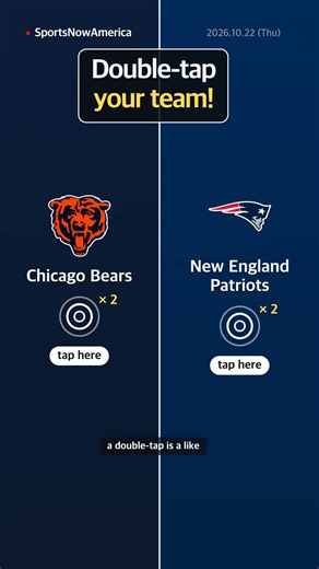 Chicago Bears vs New England Patriots | NFL — today's games 10/22 #Shorts