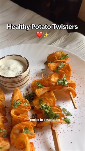 15 min Potato twister recipe #healthy #cook