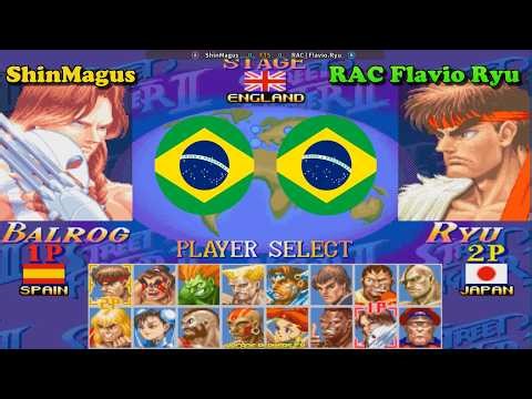 スーパーストリートファイターII X ➤ ShinMagus (Brazil) vs RAC Flavio Ryu (Brazil) Super Street Fighter 2 Turbo