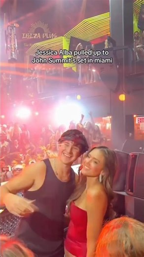 Jessica Alba Confirmed as a John Summit Fan 🫡 | Ibiza Plus
