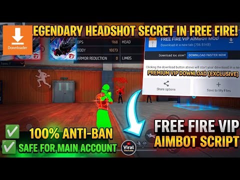 The Ultimate Free Fire Script! 🎯 ESP + Auto Headshot 100% Safe for Main Accounts (No Ban) 😈