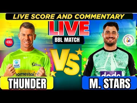 Melbourne Stars vs Sydney Thunder, 14th Match - Live Cricket Score & Commentary |