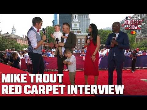 Mike Trout talks 12th All-Star Game selection | All-Star Red Carpet Show
